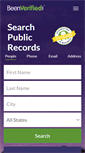 Mobile Screenshot of beenverified.com